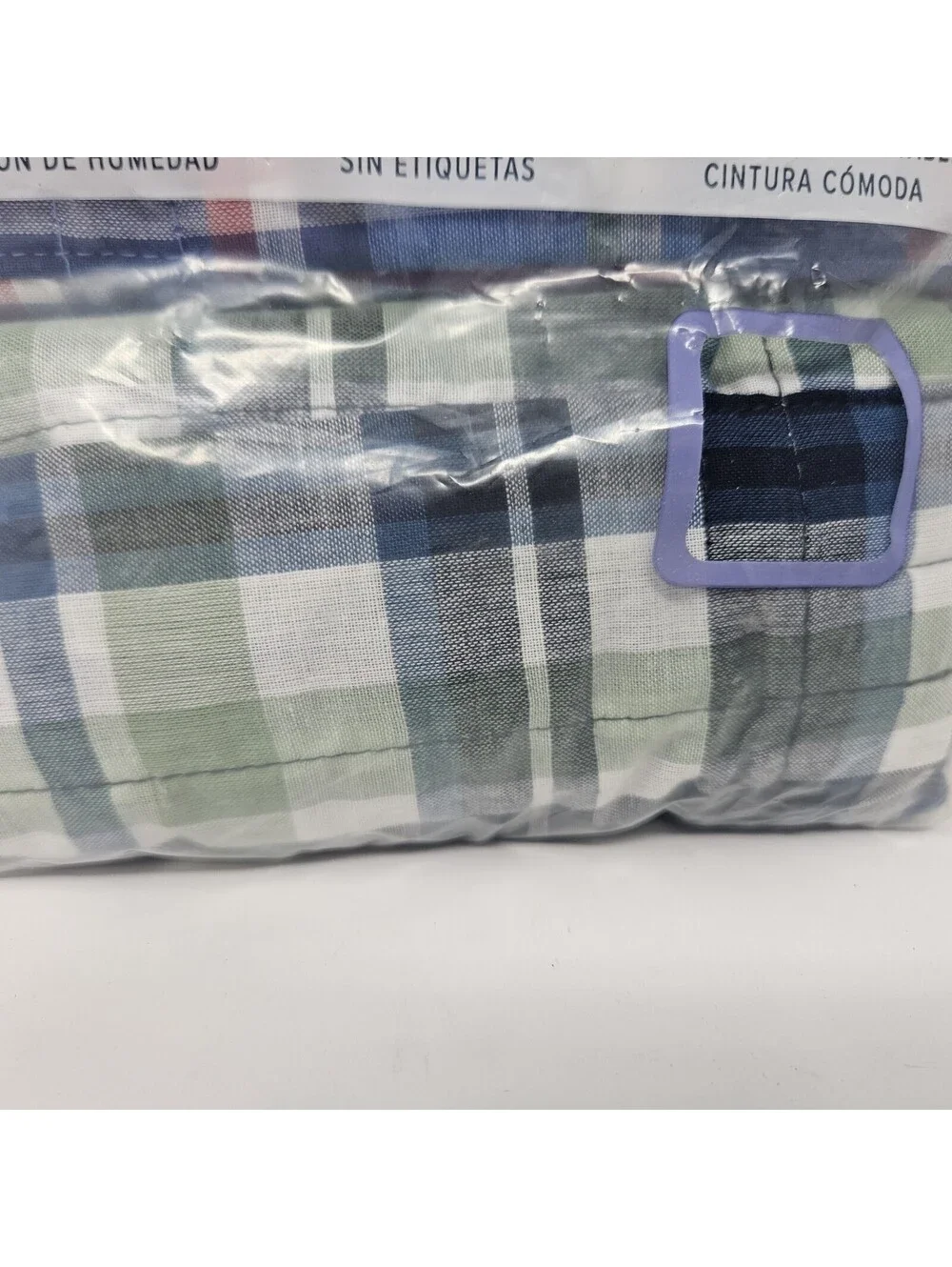 Gildan Woven Men's Boxers Size 3XL (48”-50”) Multicolor Plaid Cotton Blend New